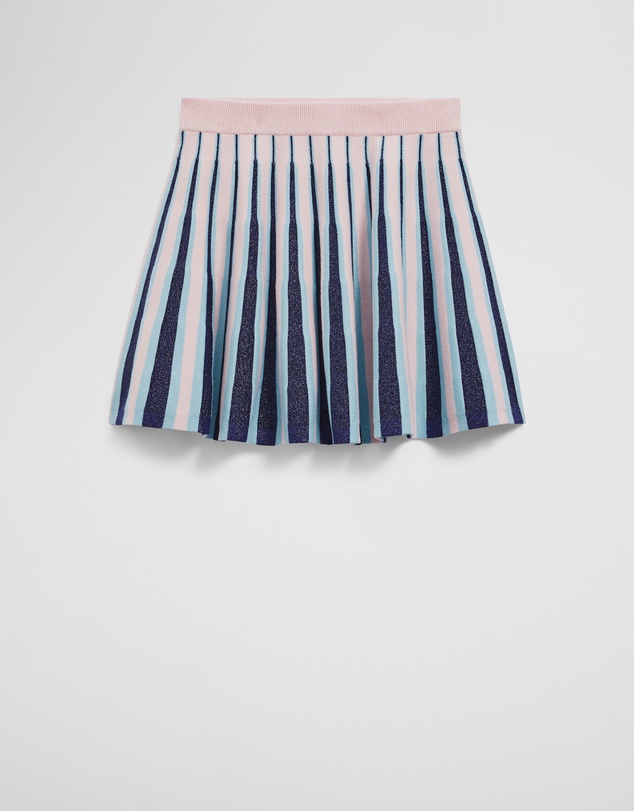 Country Road - Pleated Knit Skirt