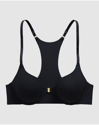 Lauren by Ralph Lauren - Luxe Smoothing Front Close Racerback T-Shirt Bra