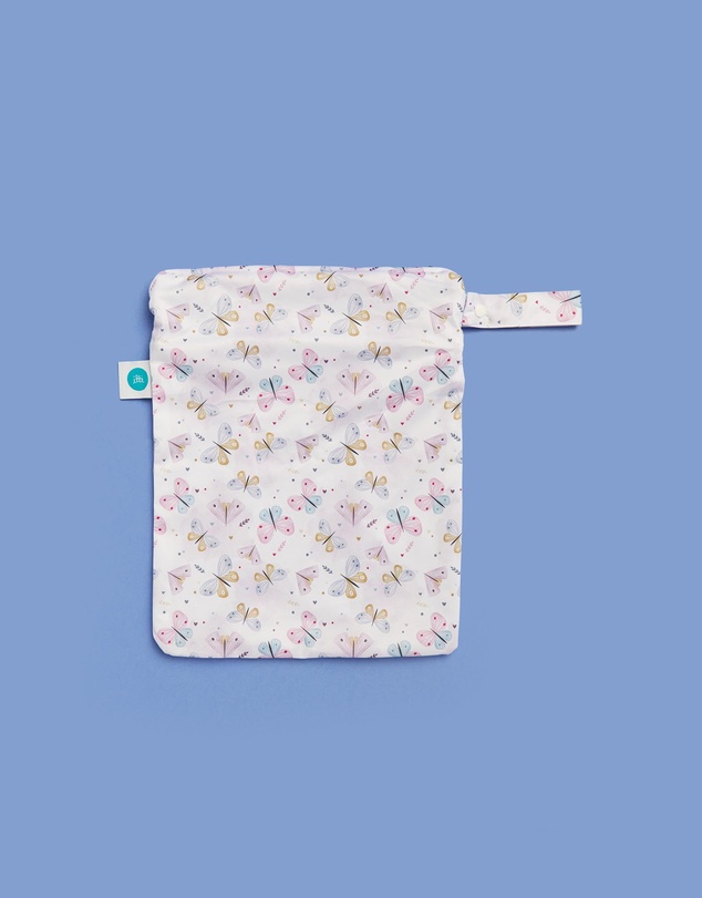 itti bitti - Large and Small Double Pocket Wetbag - Butterfly