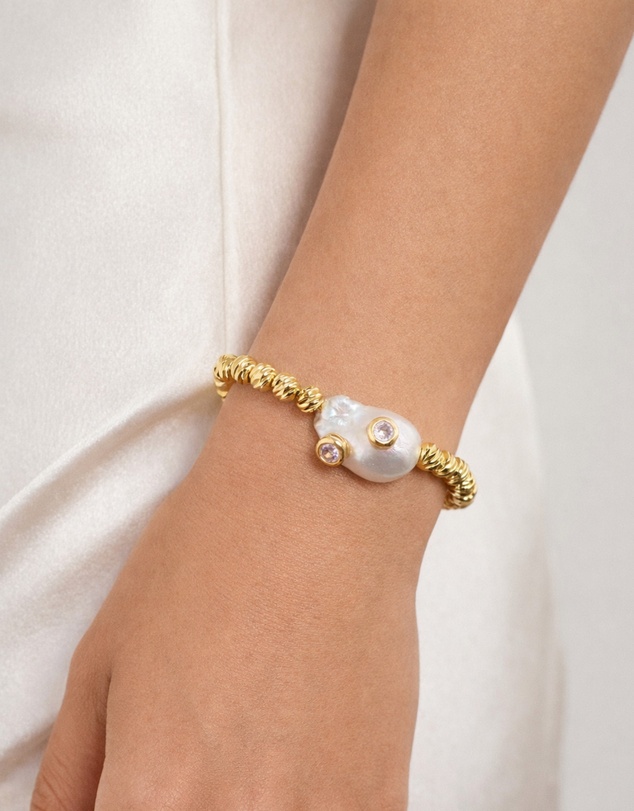 Izoa - Soleil Pearl Bracelet