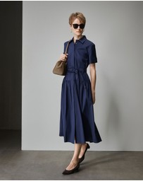 IDA+S - Chloe Navy Midi Dress