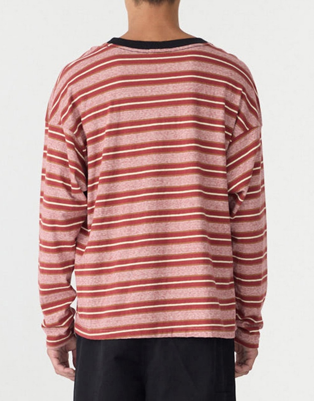 Bassike - Universal Stripe LS T-Shirt