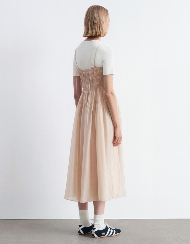 & Other Stories - Ruched Midi Dress