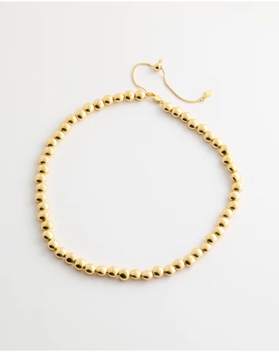 & Other Stories - Polished Bead Necklace