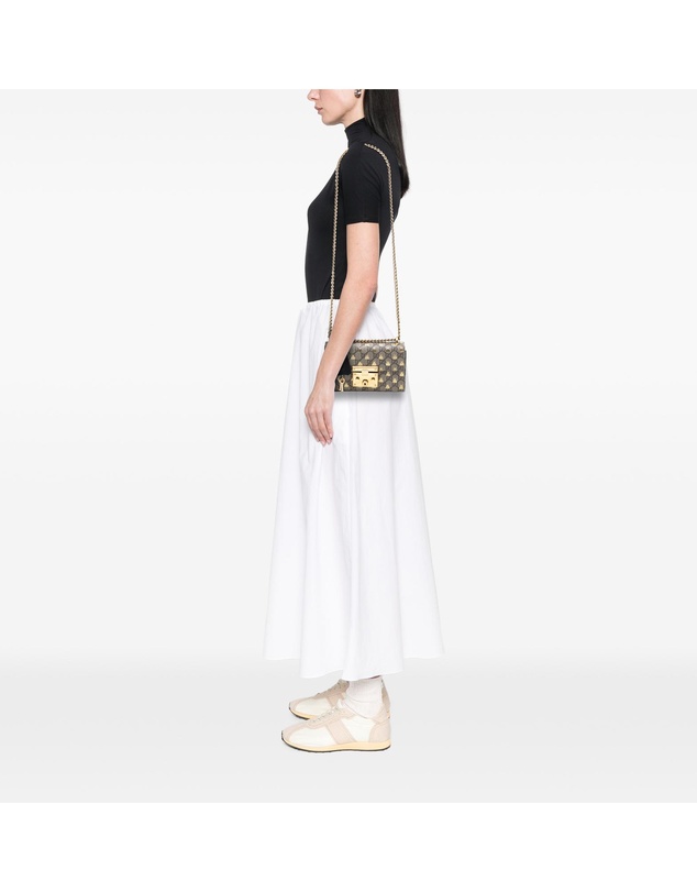Pre-Loved by Azura Reborn - Pre-Loved Small GG Supreme Bee Padlock Crossbody