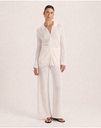 SABA - Prue Cotton Crochet Shirt