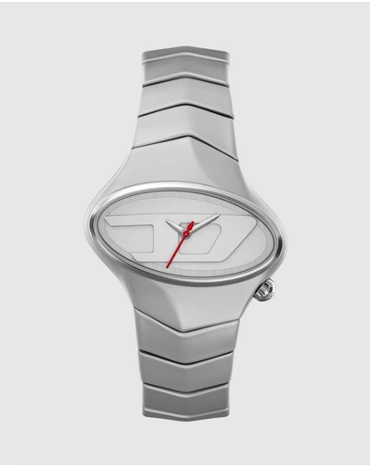 Diesel - D-Rush Silver Analogue Watch