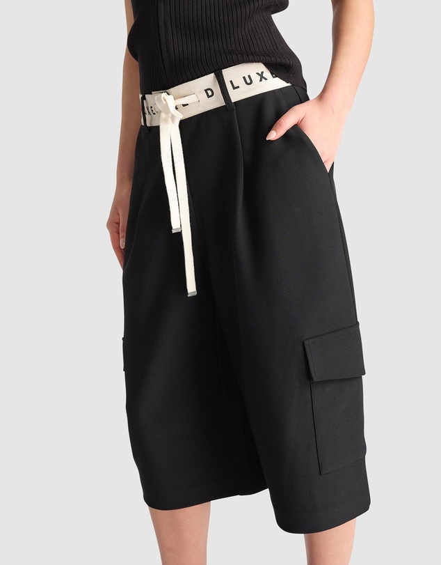 Decjuba - D-Luxe Logo Waistband Shorts
