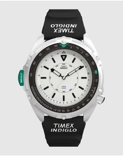 TIMEX - Timex 1995 Intrepid Reissue 46mm Synthetic Rubber Strap Watch