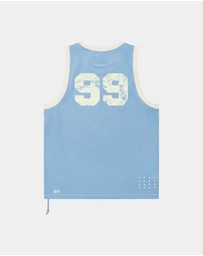 Ksubi - Clubhouse Pick Up Singlet Blue