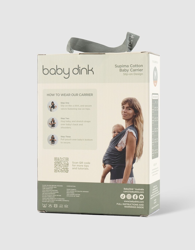 BabyDink - Baby Carrier in Maple