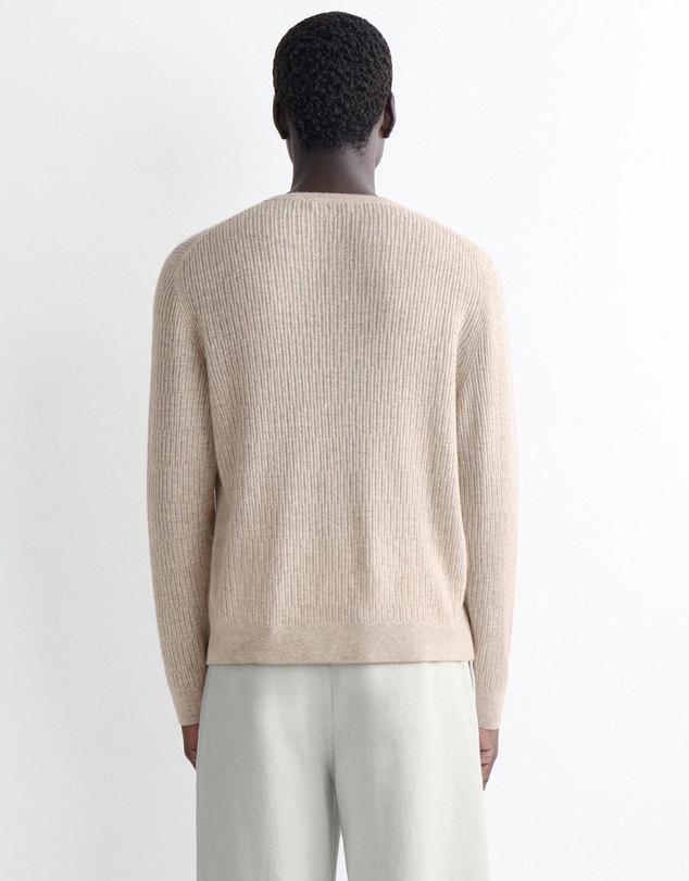 COS - Cashmere-Linen Henley T-Shirt