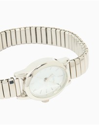 Lovisa - Silver Mini Oval Stretch Watch