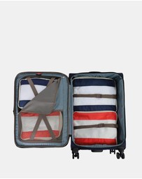 Pierre Cardin - Pierre Cardin 79cm Soft Water-Repellent Large Suitcase Spinner