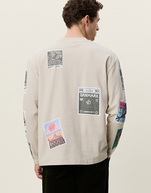 Les Deux - Stamp LS T-Shirt