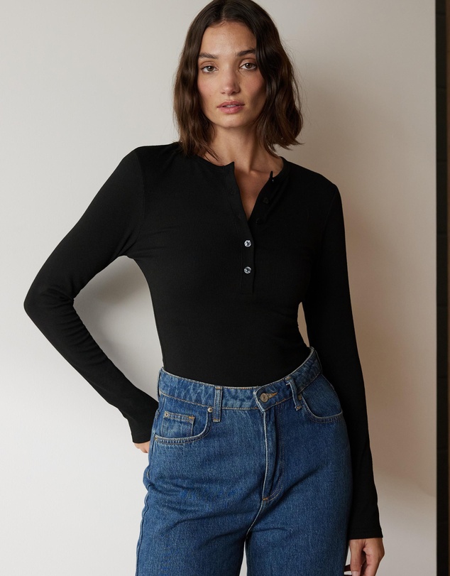 Atmos&Here - Henley Bodysuit