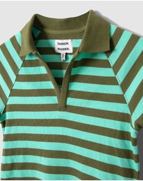 Damson Madder - Delphi Polo Top