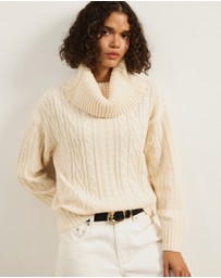 Atmos&Here - Zuri Cable Knit Sweater