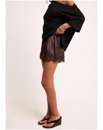 Alice In The Eve - Joy Lace Mini Shorts