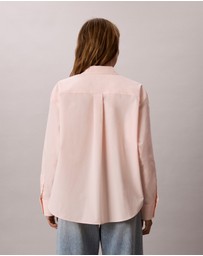 Calvin Klein Jeans - Cotton Poplin Relaxed Button-Down Shirt