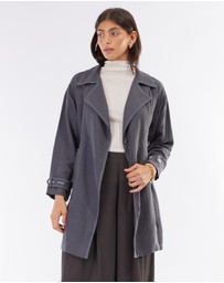 Amelius - Elvie Linen Trench Jacket