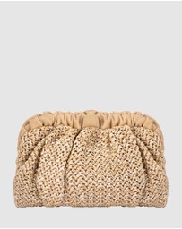 Olga Berg - Amalia Petite Gathered Clutch