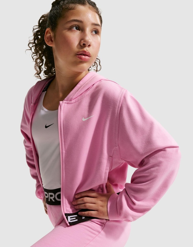 Nike - Pro Dri-FIT Fleece Full-Zip Hoodie - Teens