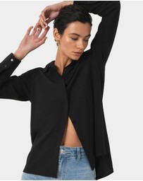 Forcast - Kevin Relax Fit Crepe Shirt