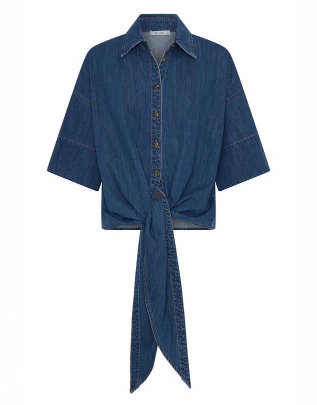 Morrison - Tatum Denim Wrap Shirt