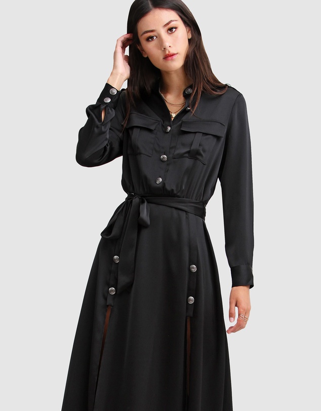Belle & Bloom - Lover To Lover Maxi Shirt Dress