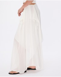 Minima Esenciales - Lucy Asymmetrical Midi Skirt