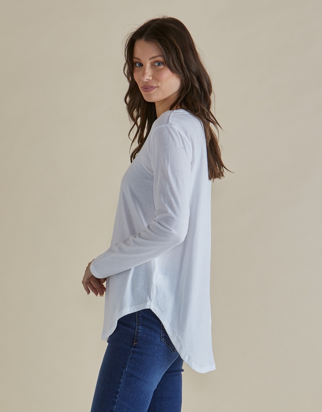 Betty Basics - Megan Long Sleeve Top