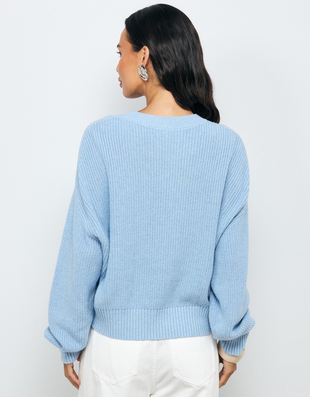 AERE - Cotton Cashmere Blend Relaxed Jumper