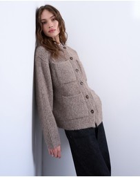 TOPSHOP - Topshop Knitted Double Pocket Jacket