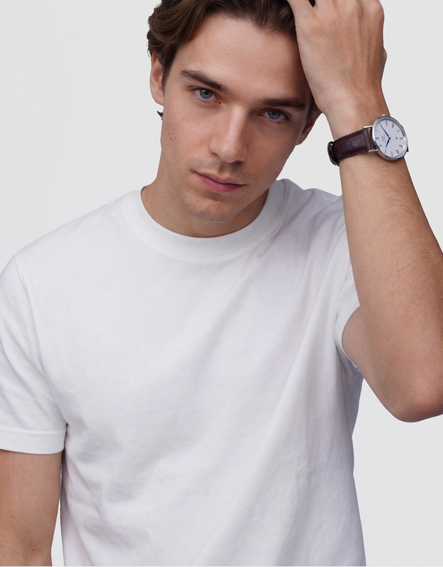 Daniel Wellington - Classic 40mm Roman Numerals Date Croc Belly