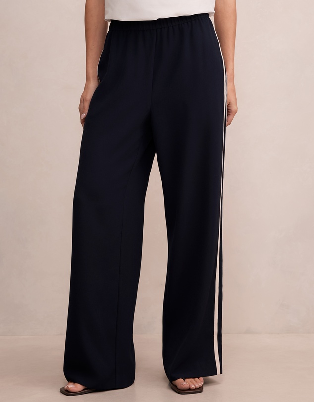 Forever New - Chloe Side Striped Wide Leg Pants