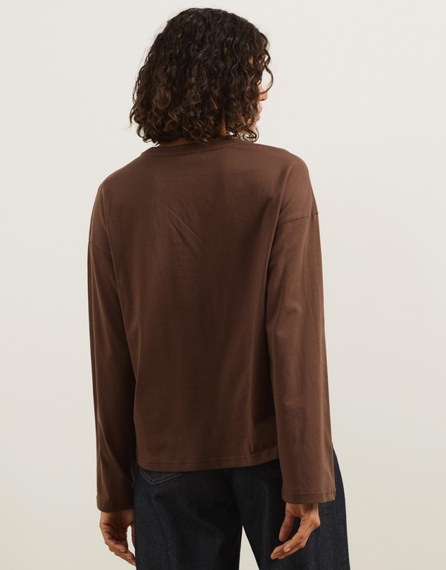 Atmos&Here - Long Sleeve Oversized T-Shirt