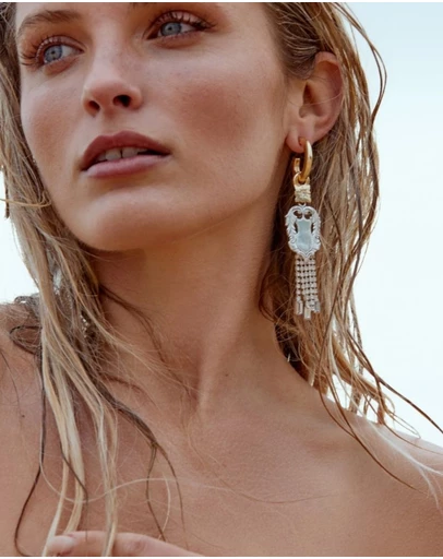 Kitte - Establishment Earrings - Gold/Silver