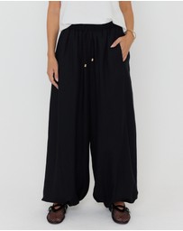 ALEXANDRA - Pradas Pants Black