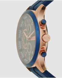 Armani Exchange - Blue Chronograph Watch