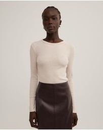 Witchery - Crew Rib Long Sleeve Top
