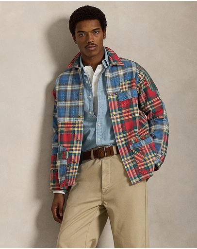 Polo Ralph Lauren - Patchwork Plaid Flannel Overshirt