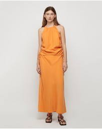 FRIEND of AUDREY - Andree Cupro Ruched Top