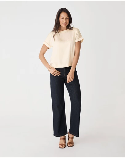 Forcast - Cameron Satin Tee