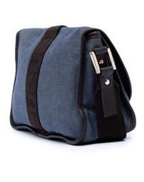 Pre-Loved by Azura Reborn - Pre-Loved Zucca Trimmed Denim Buckle Flap