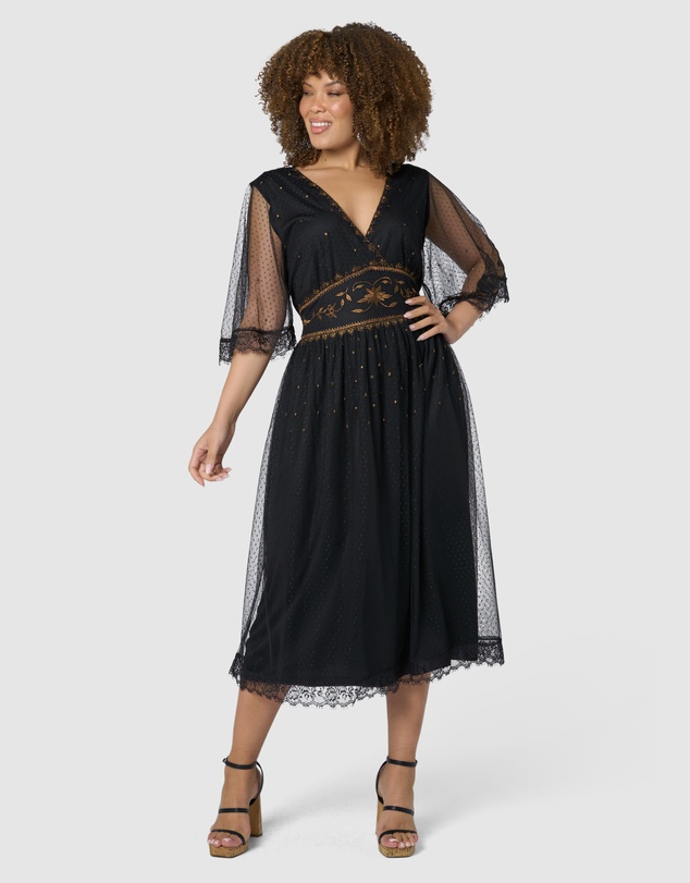 The Poetic Gypsy - Moon Rising Midi Dress
