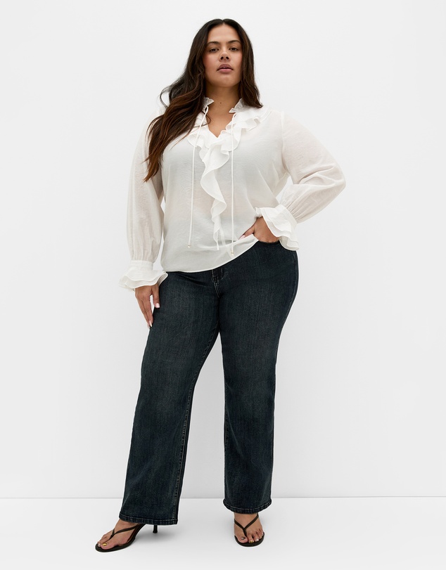 City Chic - Dakota Frill Top