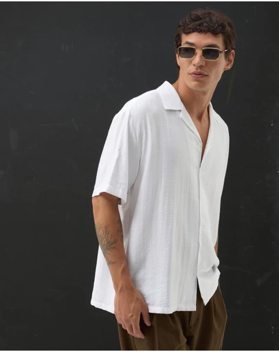 AERE - Summer Camp Collar Shirt