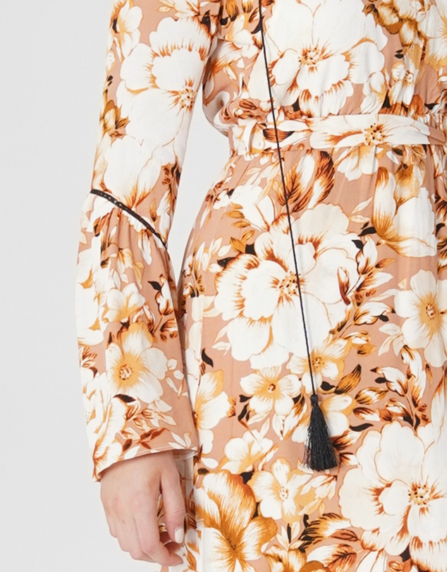 Amelius - Golden Flower Dress