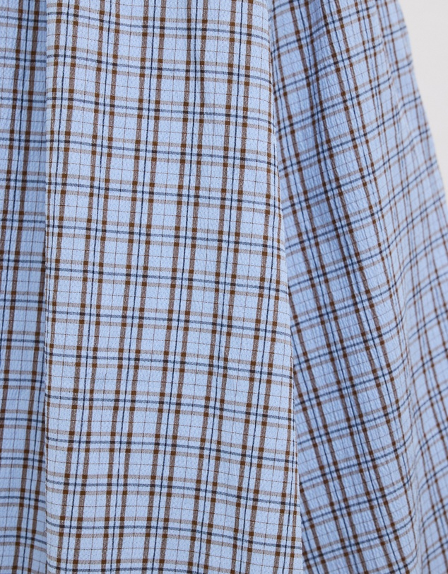 The Fated - Bloom Check Midi Dress